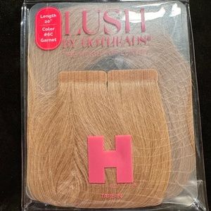 Lush by Hotheads Tape In Extensions - 20" Garnet 6C